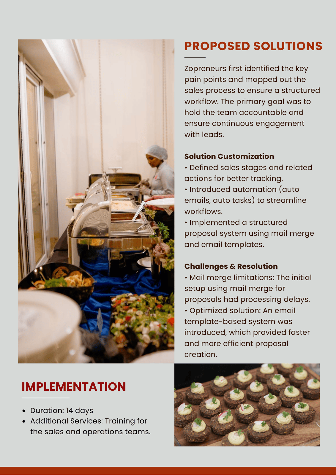 Sujas Kitchen Case Study