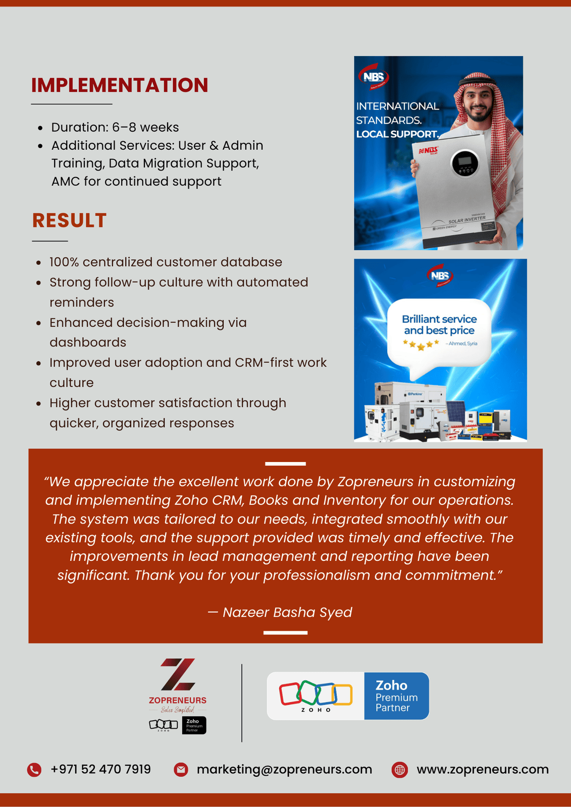 Nazeer Basha Case Study